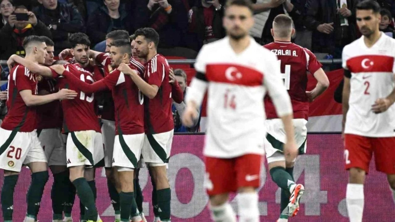 A Milli Takım Macaristan karşısında 1-0 mağlup oldu