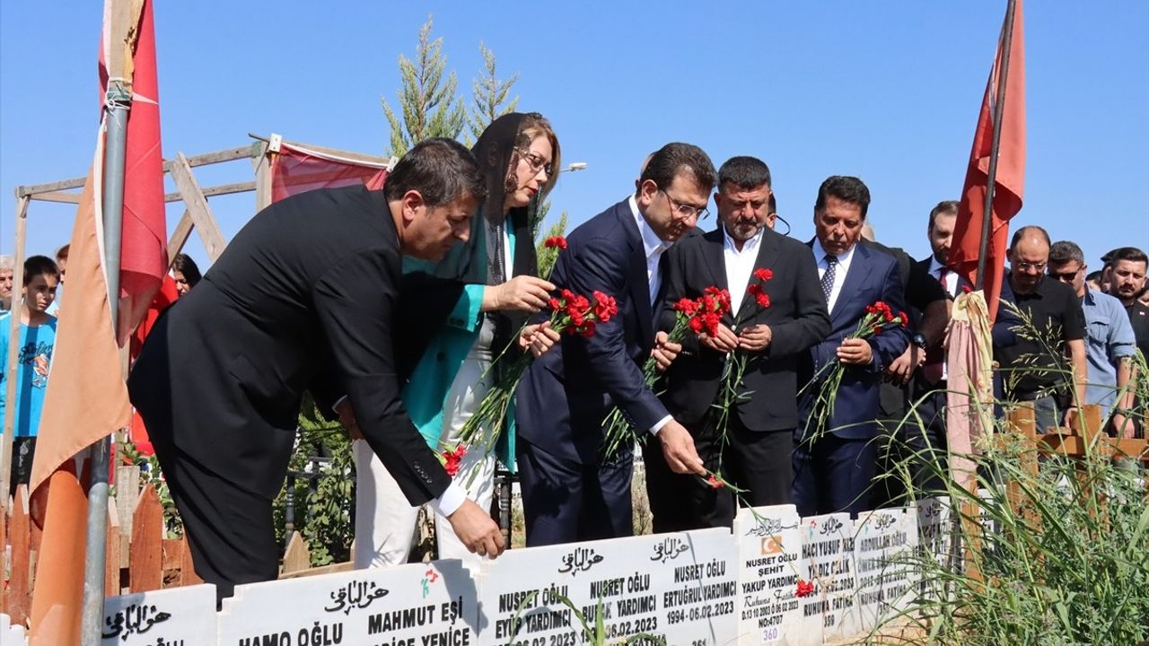 İmamoğlu'dan Adıyaman'da Deprem Hazırlıkları Açıklamaları