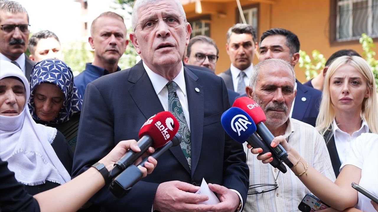 İYİ Parti Lideri Dervişoğlu, Serpil Gül'ün Ailesine Taziye Ziyaretinde Bulundu