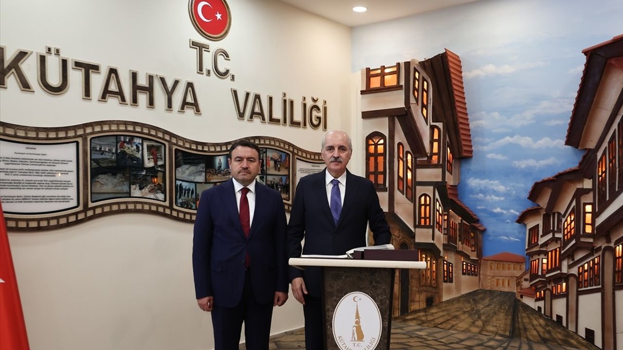 TBMM Başkanı Kurtulmuş Kütahya'da Sivil Toplum Buluşmasında Önemli Mesajlar Verdi