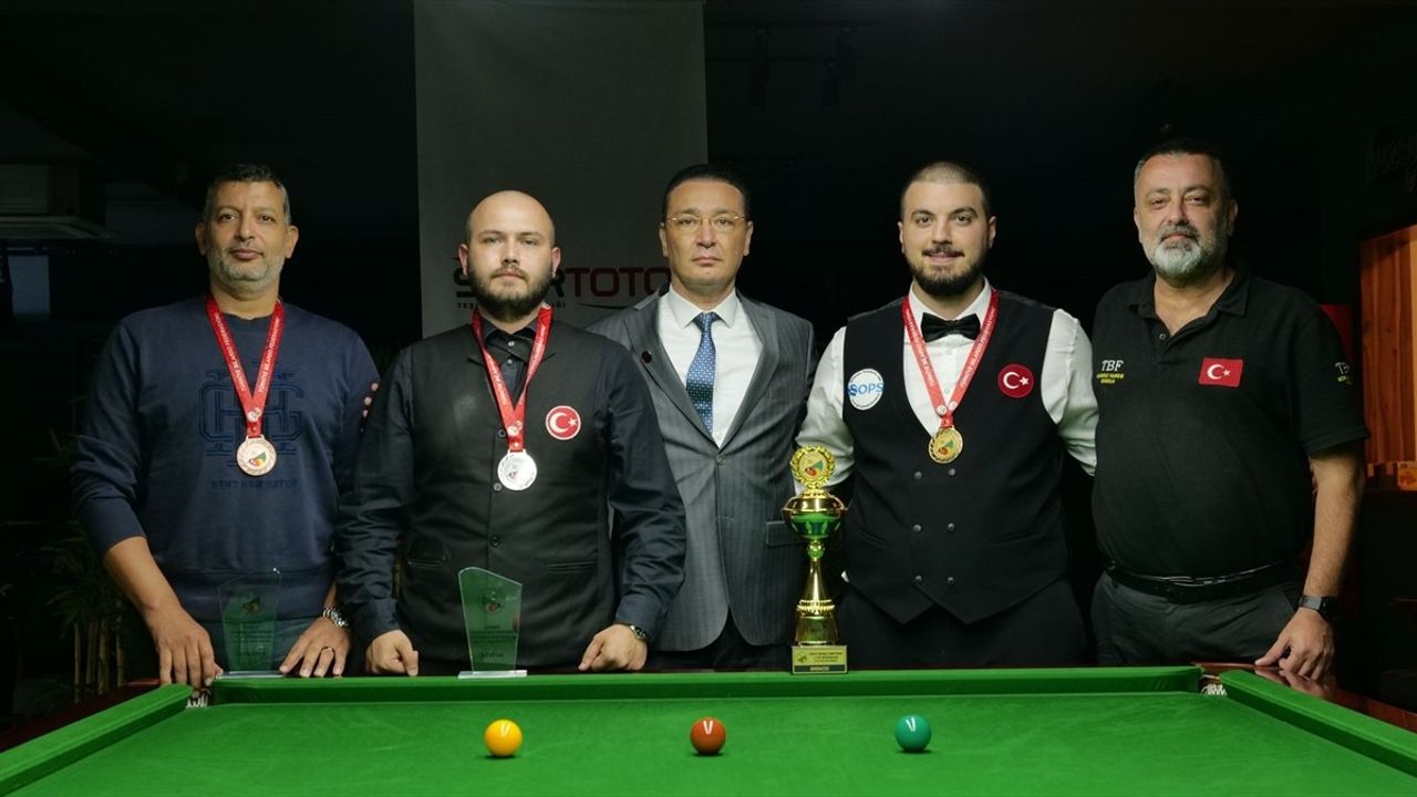 2024 Türkiye Snooker Şampiyonası 3. Etabı Sonuçlandı