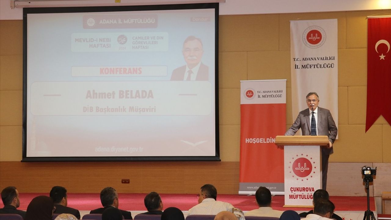 Adana'da Peygamberimiz ve Şahsiyet İnşası Konferansı