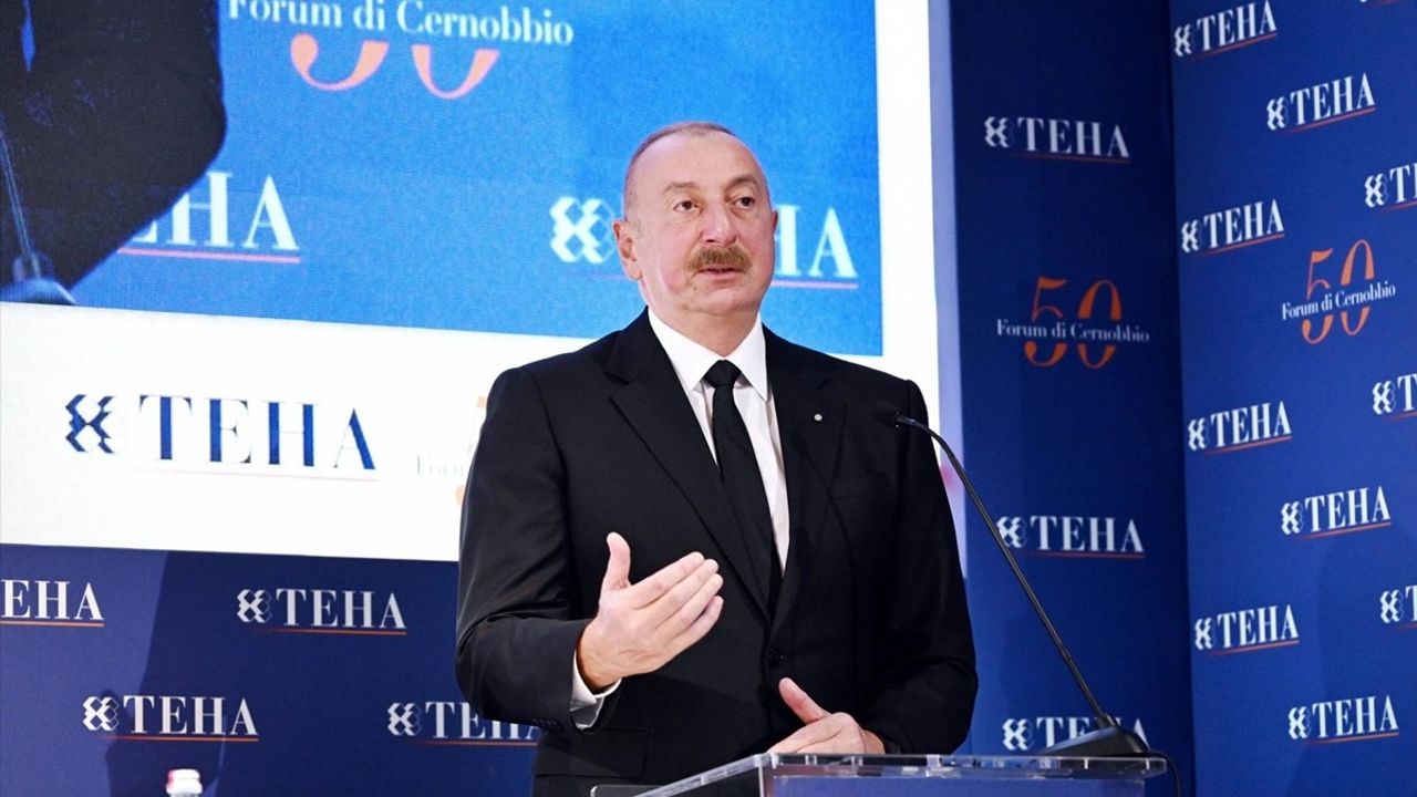 Aliyev: Ermenistan ile Barış Anlaşmasında Yüzde 80 Anlaşma Sağlandı