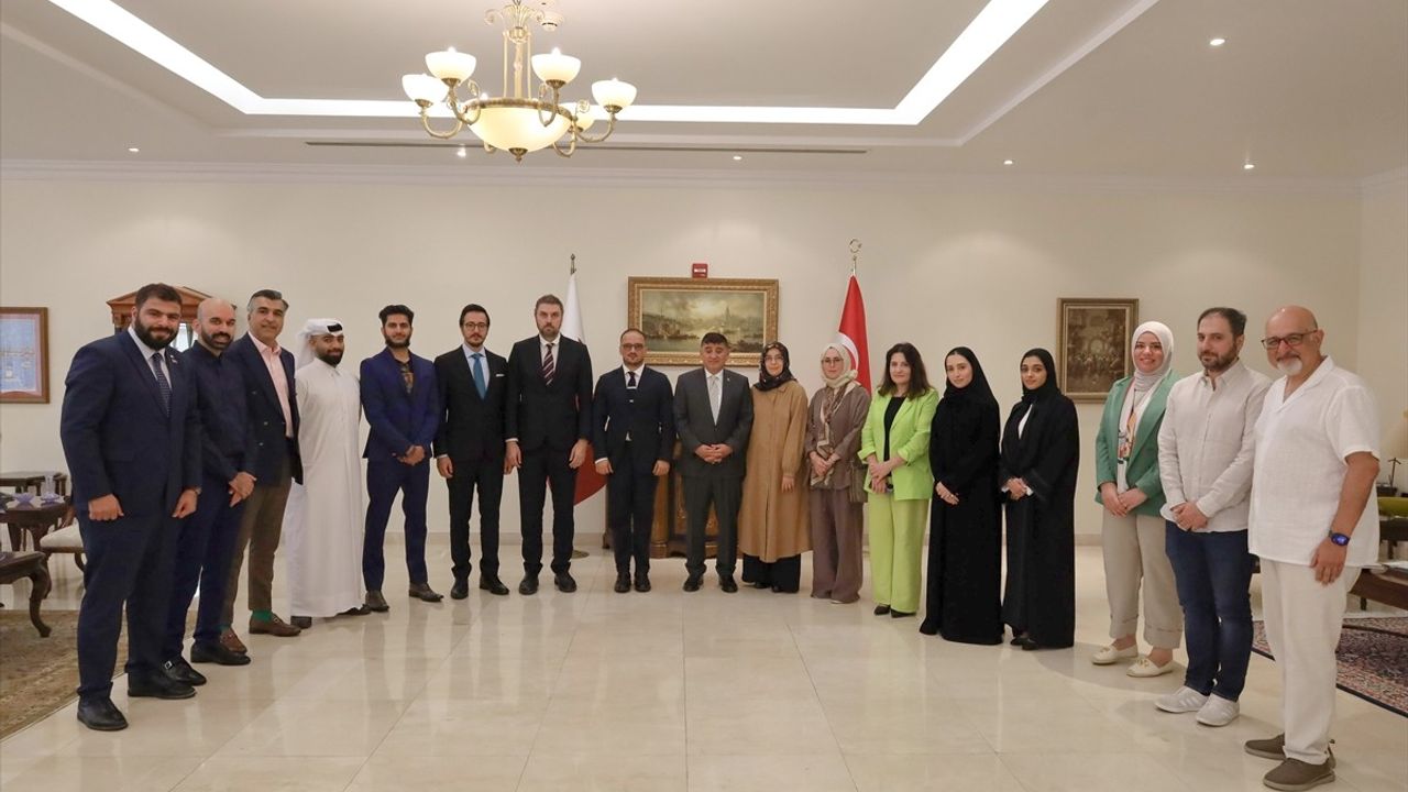 Anadolu Ajansı'nın Doha Büyükelçiliğine Ziyareti
