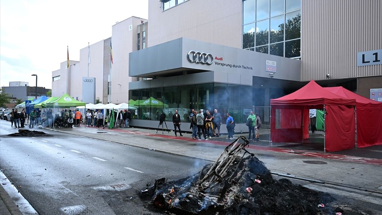 Audi Brüksel Fabrikası Üretime Ara Verdi