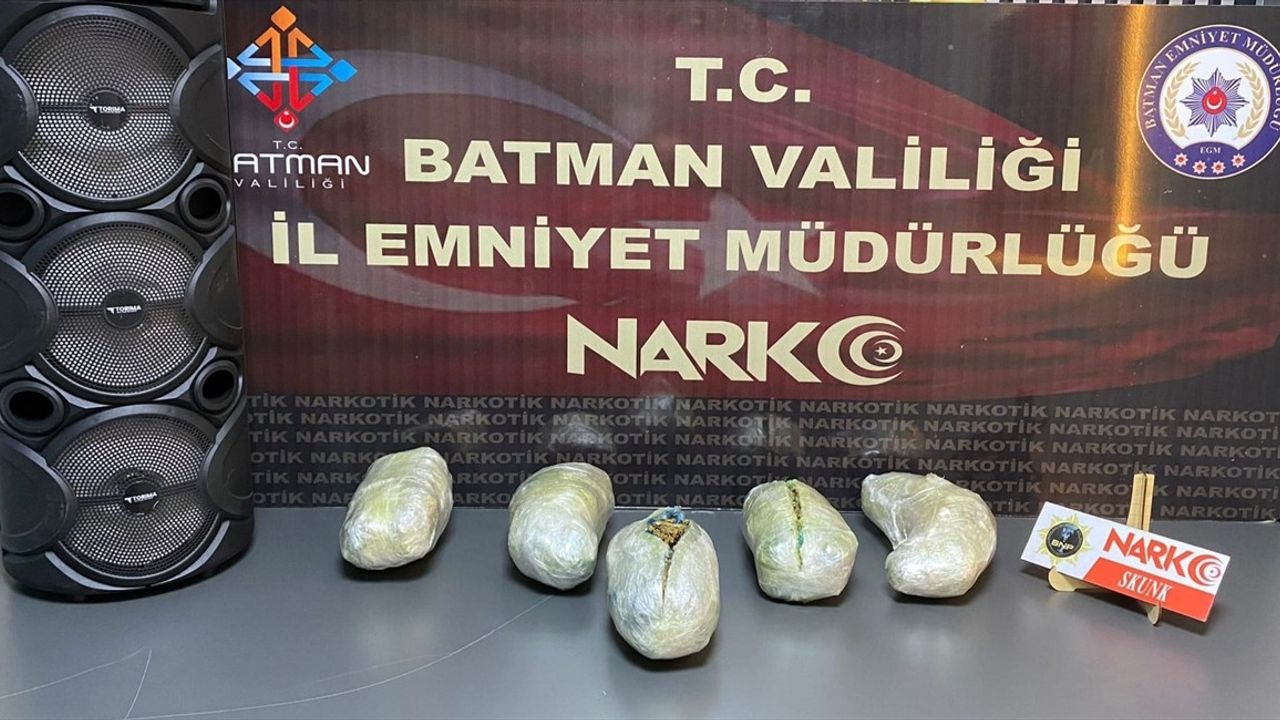 Batman’da Uyuşturucu Operasyonunda Tutuklama