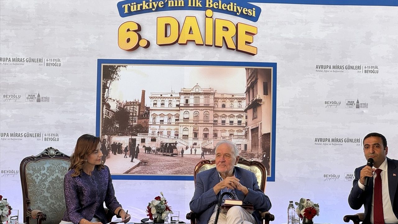 Beyoğlu Avrupa Miras Günleri'nde Prof. Dr. İlber Ortaylı