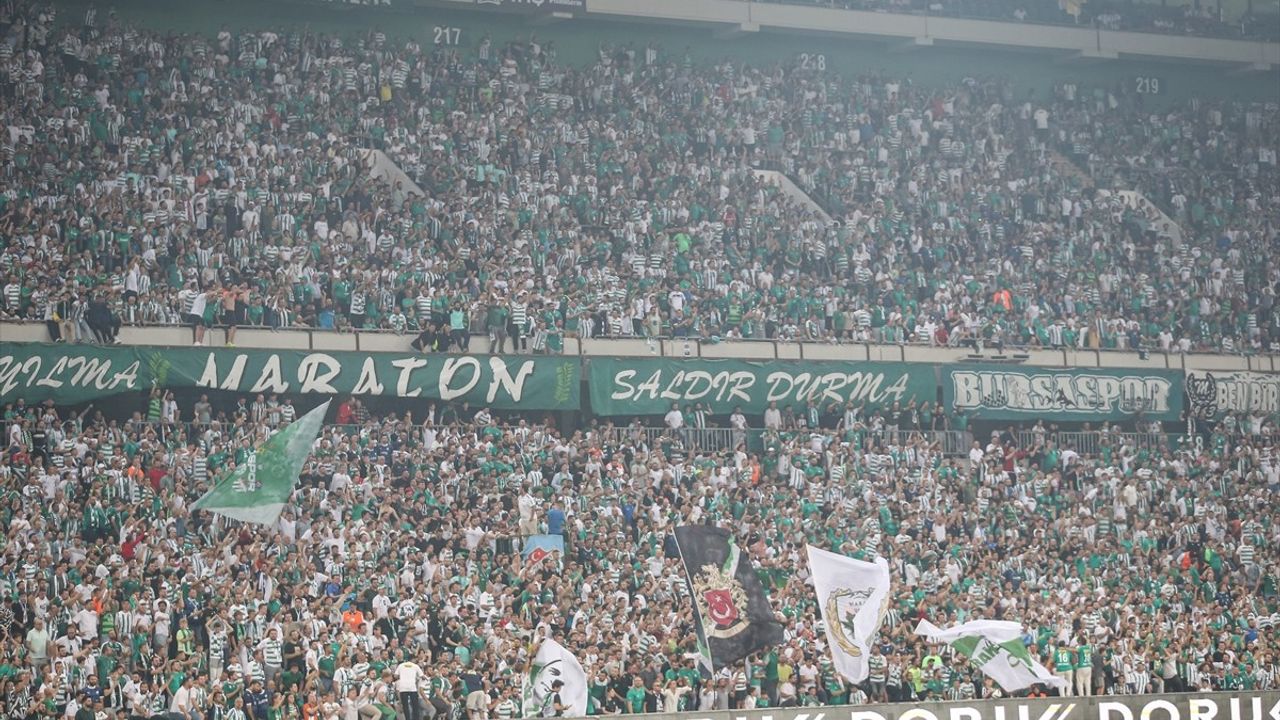 Bursaspor'un Muşspor Maçına 43 Bin 160 Taraftar İlgi Gösterdi