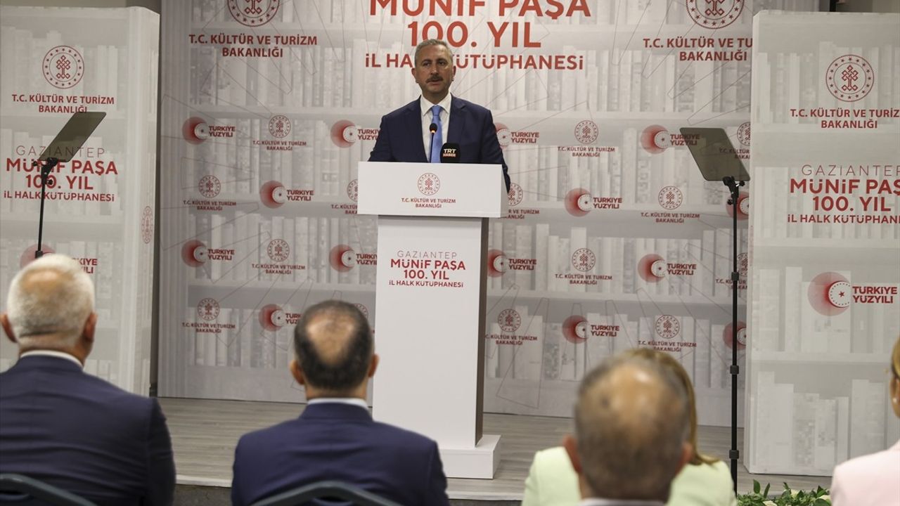 Gaziantep'te Yeni Kütüphane Açılışı: 2024 Hedefleri Belli Oldu