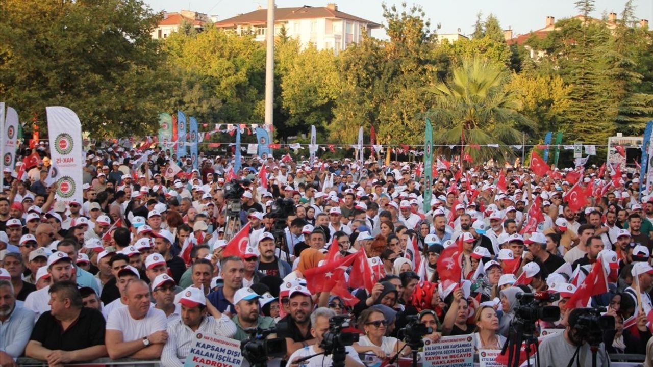 HAK-İŞ Başkanı Arslan: Yeni Vergi Düzenlemeleri Emekçileri Vurdu