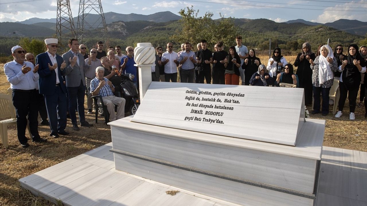 İsmail Rodoplu, Batı Trakya Türkleri Tarafından Anıldı