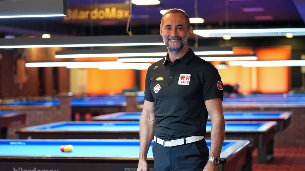 İstanbul'da 22. Balaban-Theory 3 Bant Bilardo Turnuvası Başladı