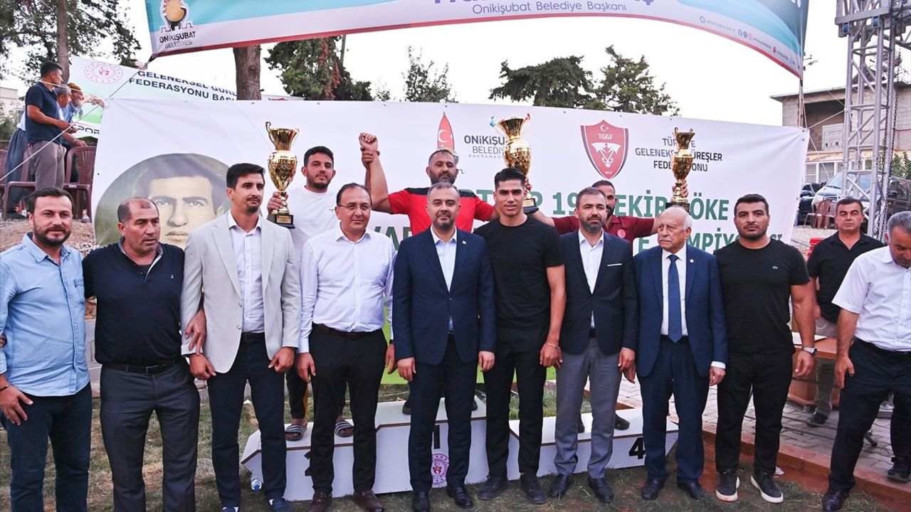 Kahramanmaraş'ta Şalvar Güreşi Türkiye Şampiyonası Heyecanı
