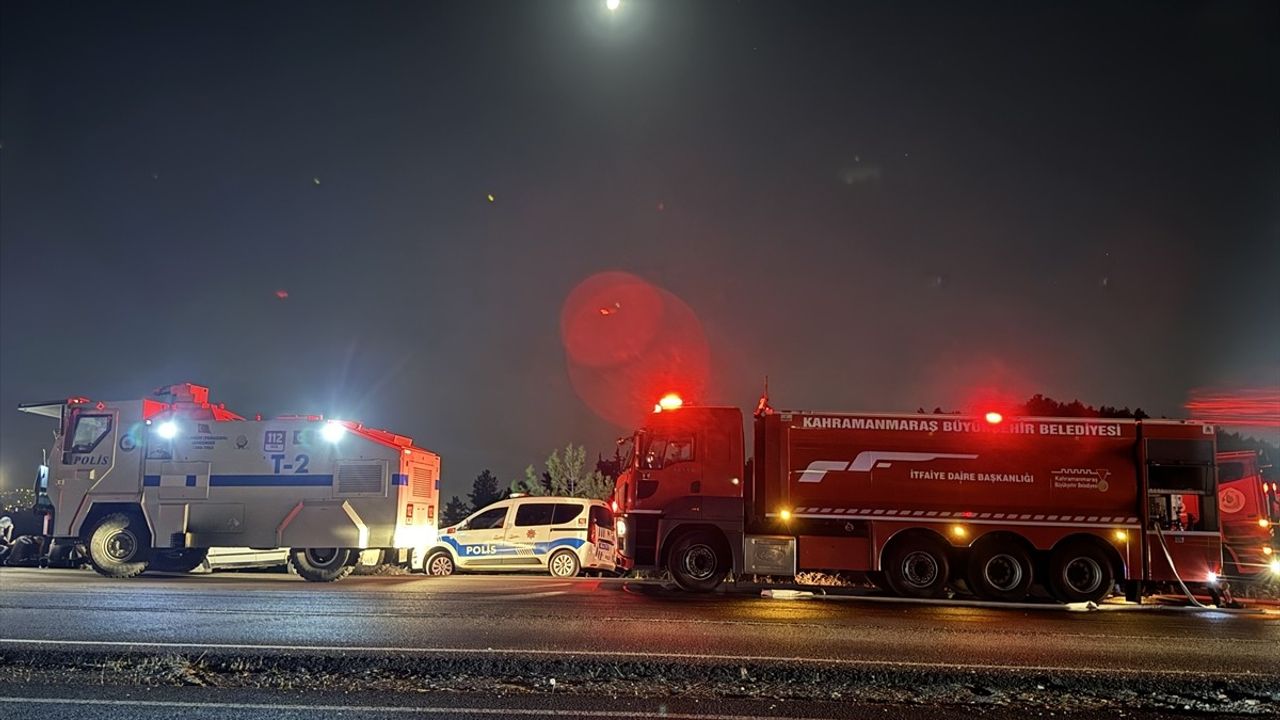 Kahramanmaraş'taki Orman Yangını Kontrol Altına Alındı