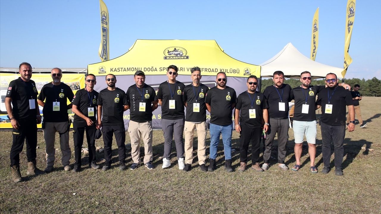 Kastamonu'da Offroad Kamp ve Karavan Festivali Başladı