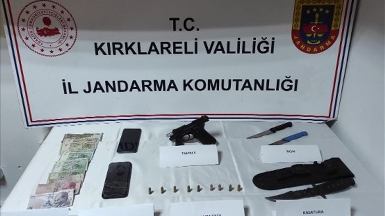 Kırklareli'nde Düzensiz Göçmen Operasyonu