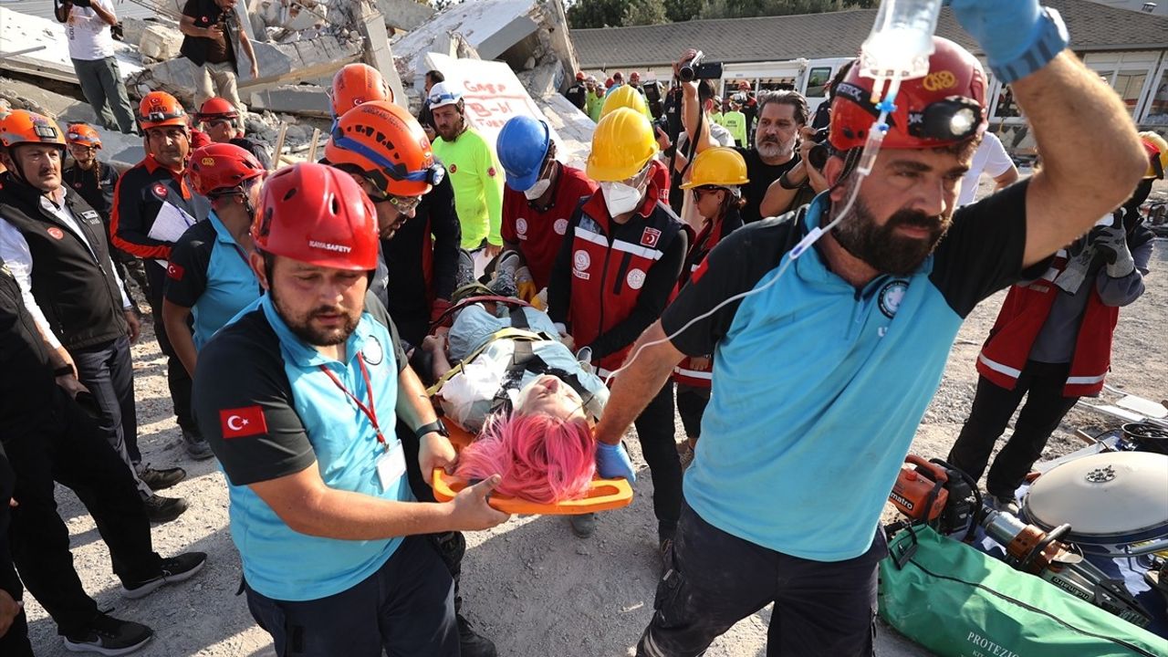 Mersin'de 7 Büyüklüğünde Deprem Tatbikatı Başladı