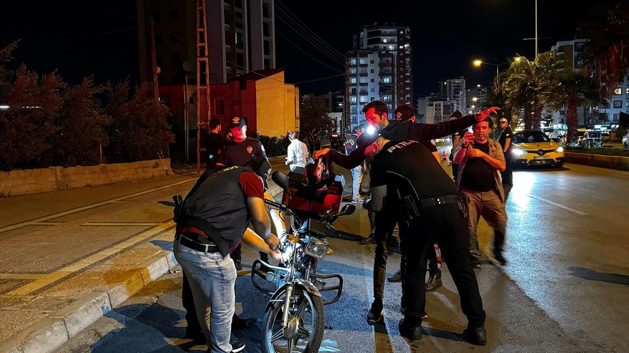 Mersin'de Motosiklet Sürücüleri İçin Güvenlik Denetimi Başlatıldı
