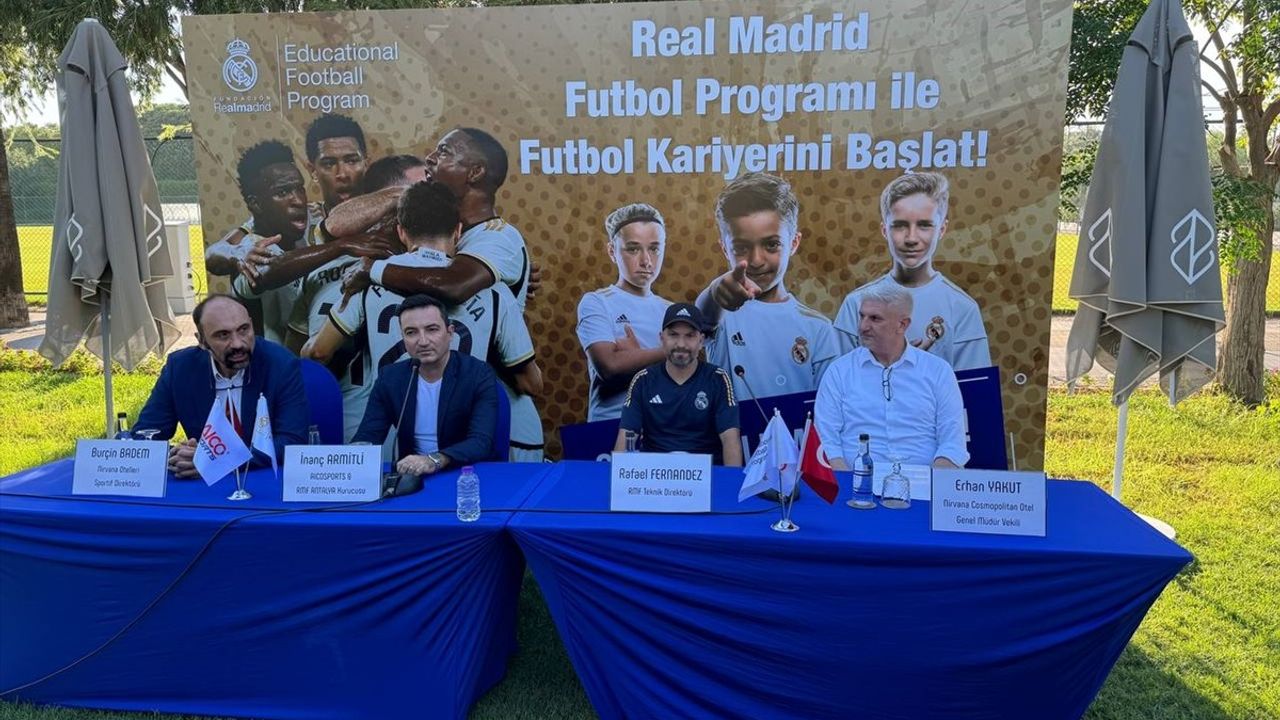 Real Madrid, Antalya'da Genç Yetenekler Yetiştirecek