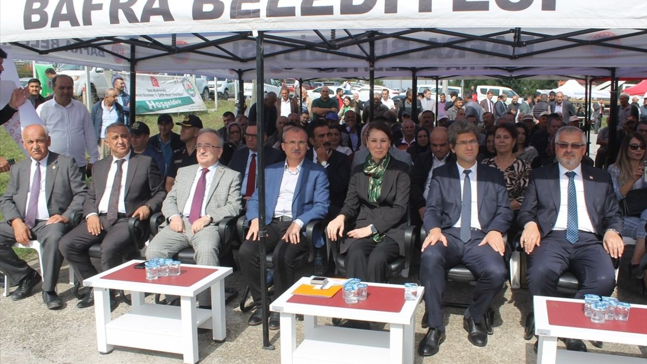 Samsun'da Çeltik Yetiştiriciliği Hasat Günü Etkinliği