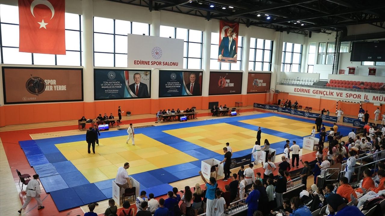 Uluslararası Edirne Judo Turnuvası Başarıyla Tamamlandı