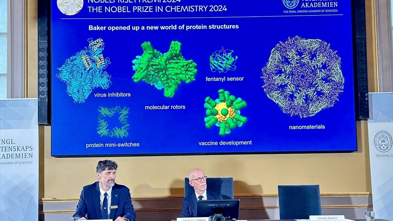 2024 Nobel Kimya Ödülü Sahipleri Açıklandı