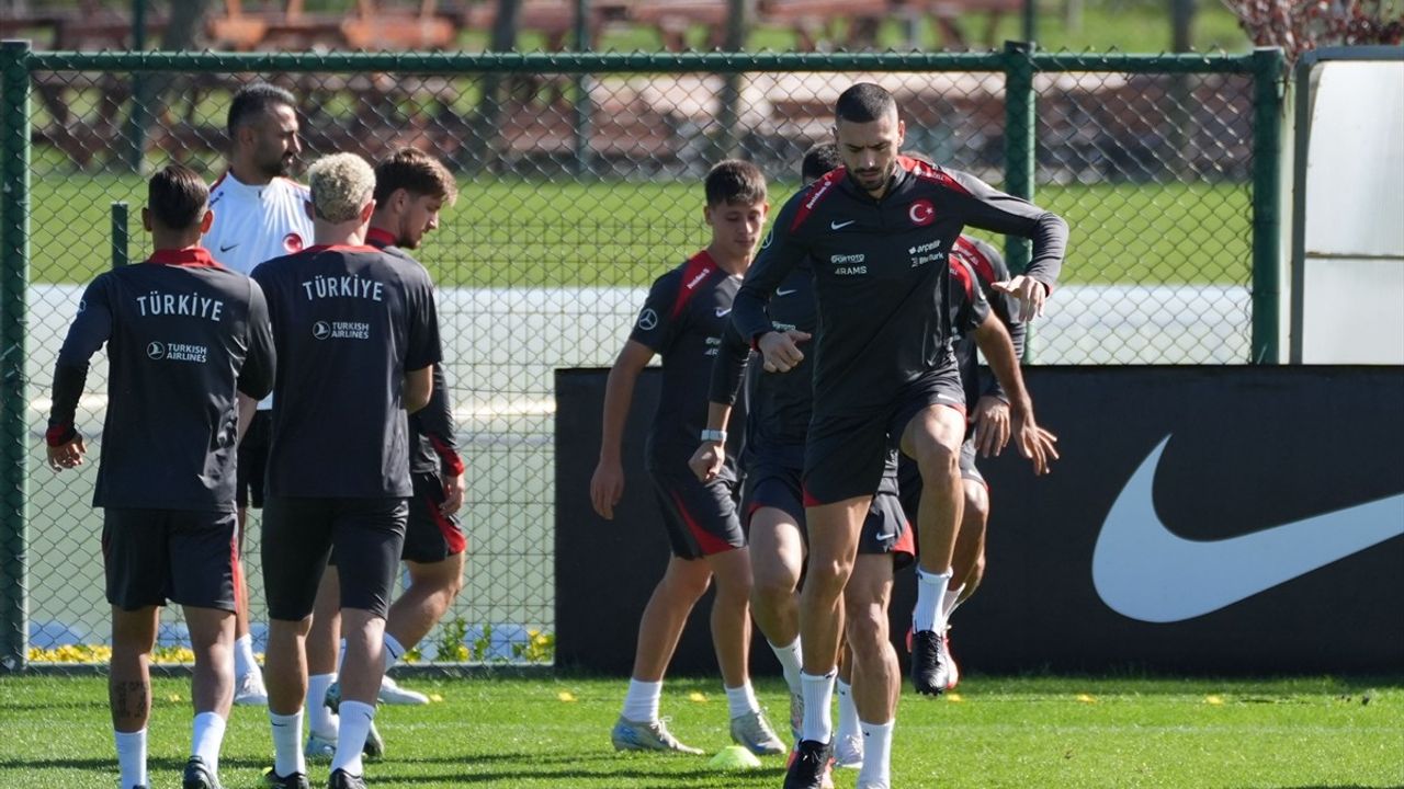 A Milli Futbol Takımı Karadağ Maçına Hazır