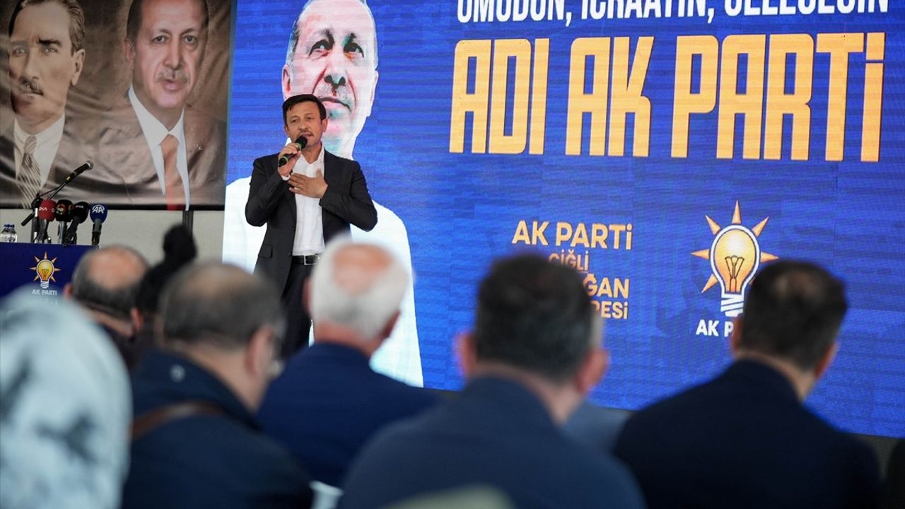 AK Parti Çiğli İlçe Kongresi'nde Savunma Sanayi Vurgusu