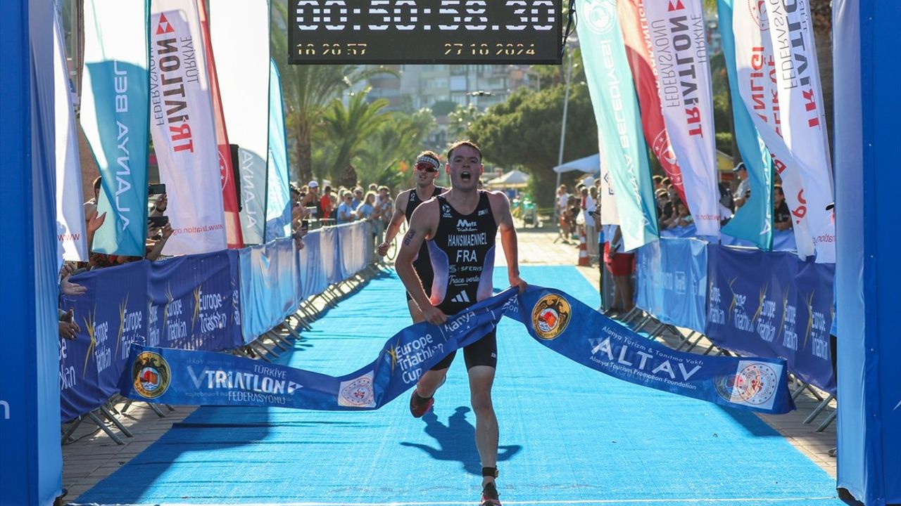 Alanya Triatlon Yarışları 2024 Avrupa Kupası İle Tamamlandı