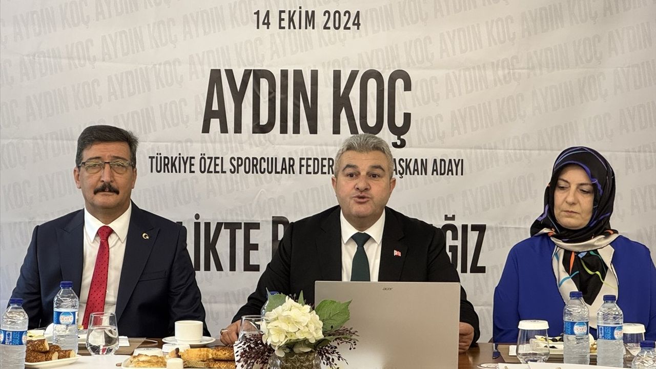 Aydın Koç, TÖSSFED Başkanlığı İçin Adaylığını Açıkladı