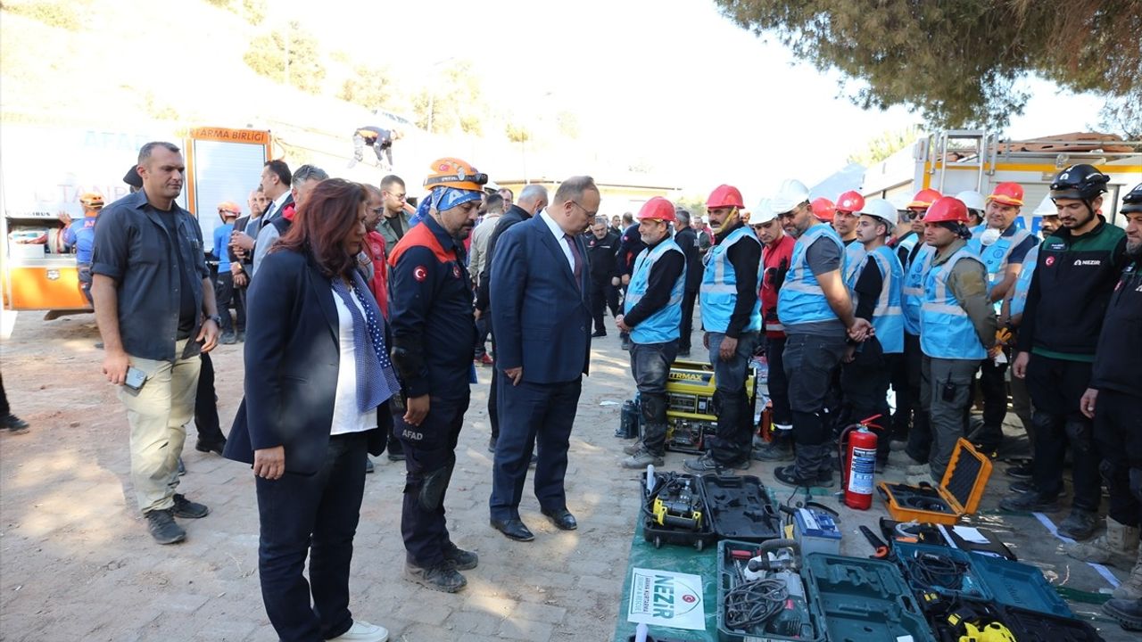 Aydın Merkezli Deprem Senaryosuyla 5 İlde Tatbikat Düzenlendi