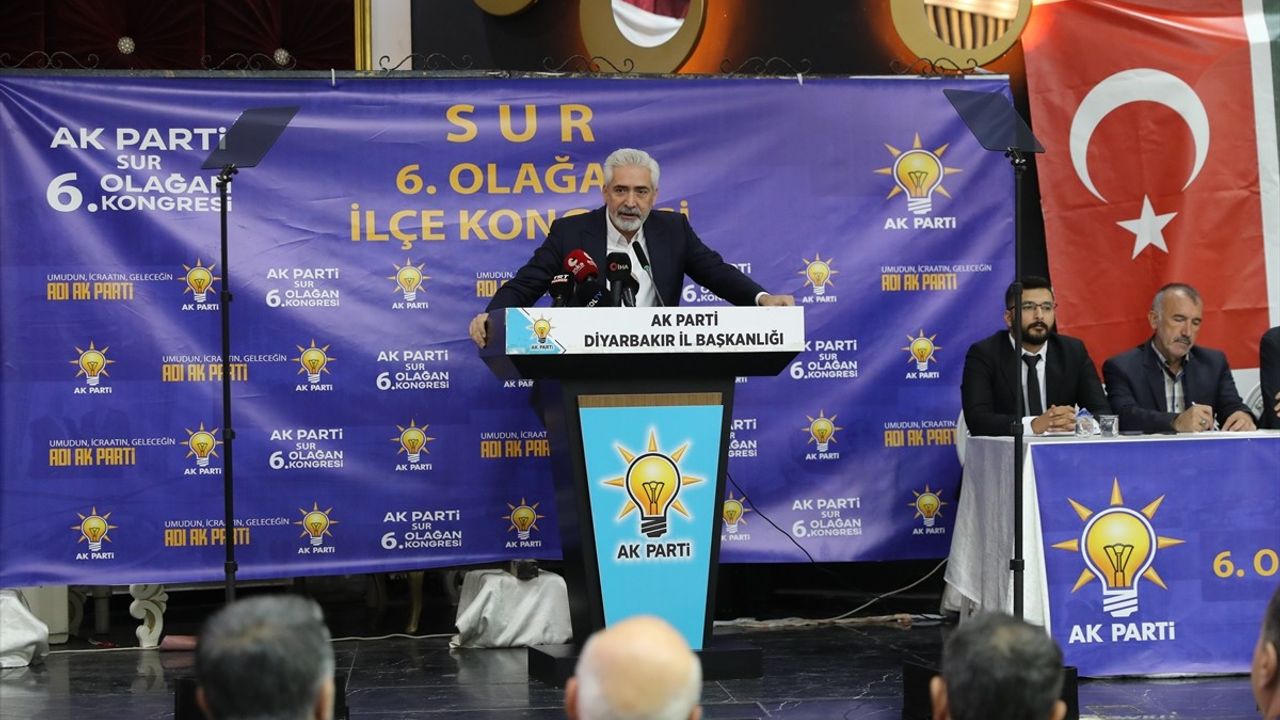 Bakan Işıkhan Diyarbakır'da AK Parti Kongresi'nde Konuştu