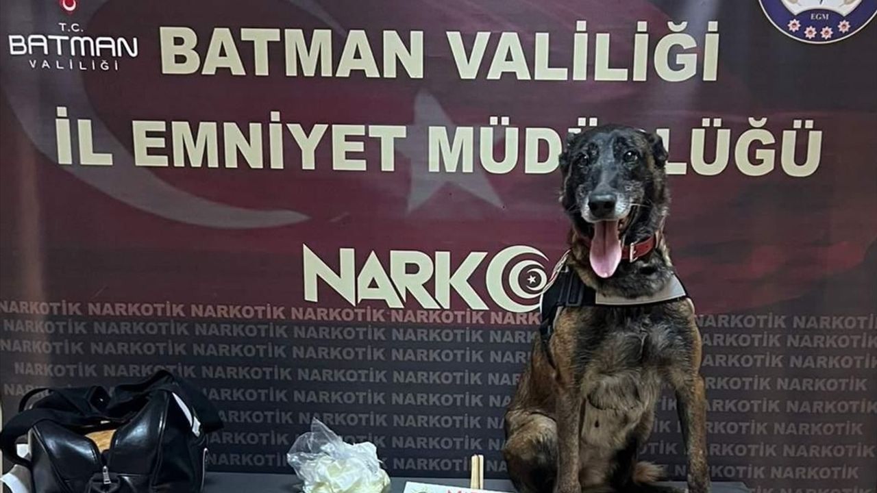 Batman'da Uyuşturucu Operasyonu: Yolcu Otobüsünde 247 Gram Ele Geçirildi