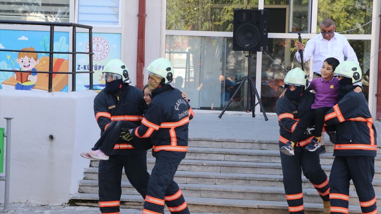 Çankırı'da Afet Tatbikatı Gerçekleştirildi