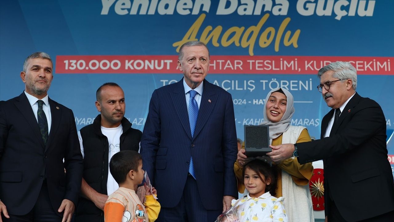 Cumhurbaşkanı Erdoğan, Hatay'da Anahtar Teslim Töreninde Konuştu