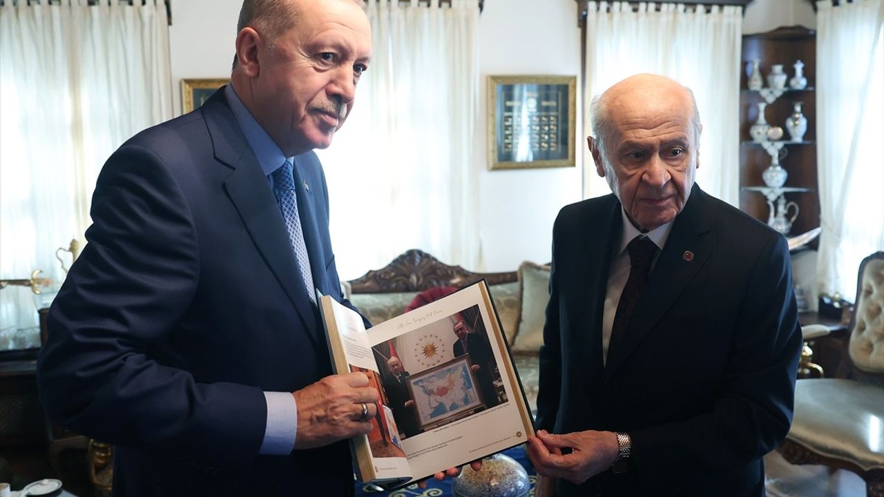 Cumhurbaşkanı Erdoğan ve MHP Lideri Bahçeli'nin Özel Görüşmesi