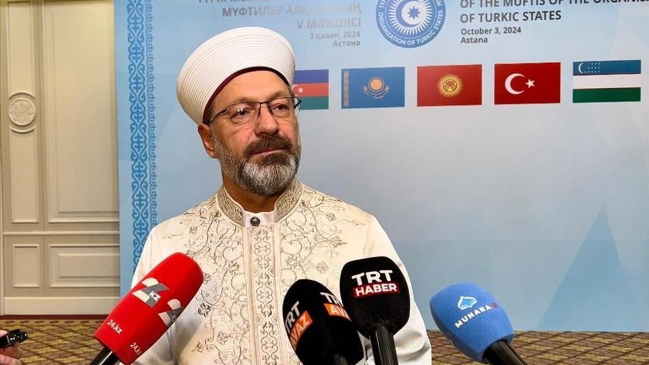 Diyanet İşleri Başkanı Ali Erbaş'ın Filistin Mesajı