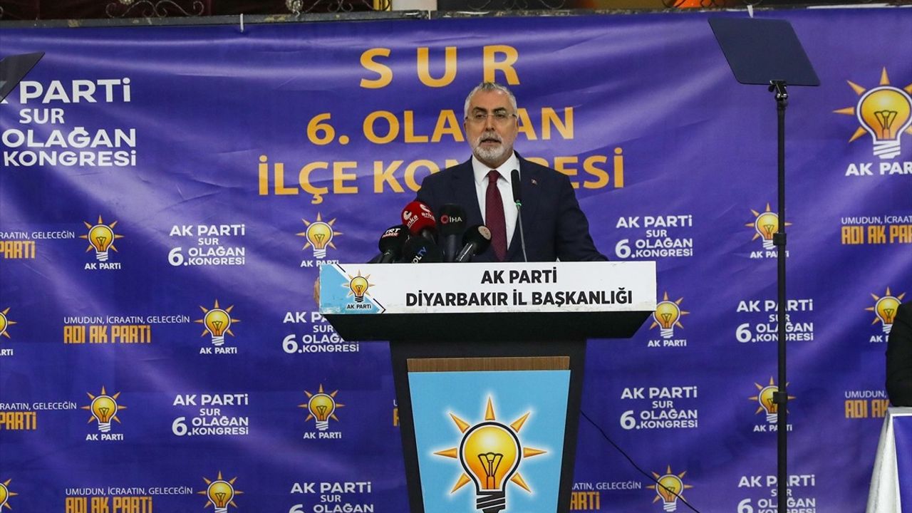 Diyarbakır'da AK Parti Sur İlçe Kongresi Gerçekleşti