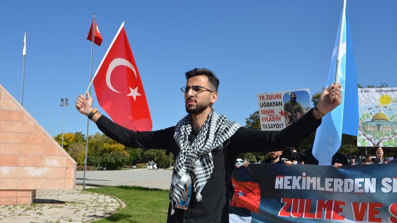 Doğu Anadolu'da Filistin İçin Protestolar