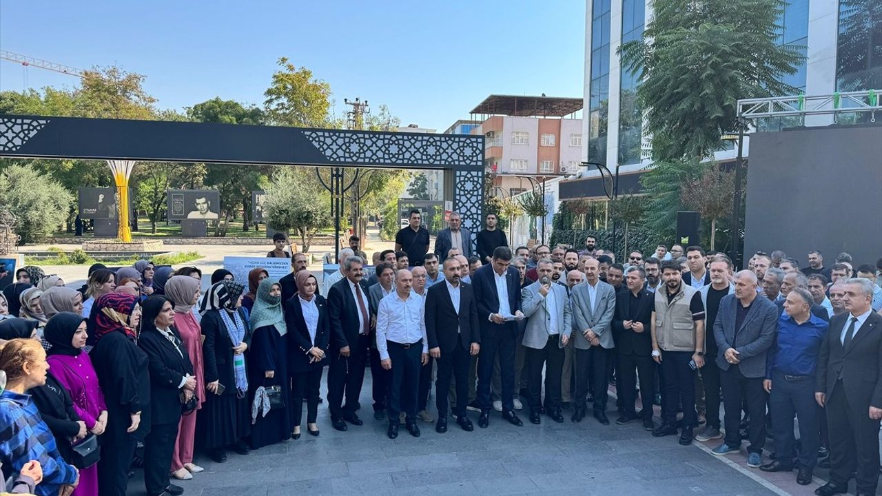 Doğu ve Güneydoğu'da Filistin İçin Protesto Gösterileri