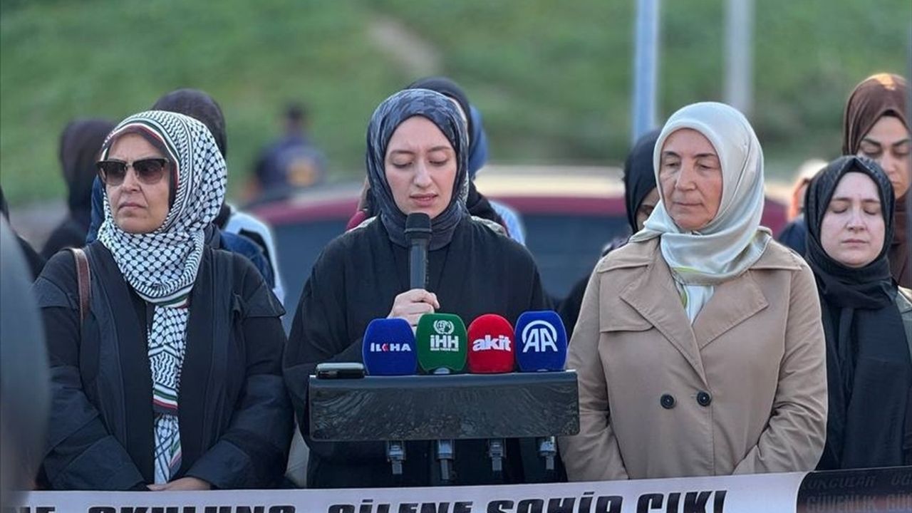 Edirnekapı'da Kadına Yönelik Şiddet Protestosu