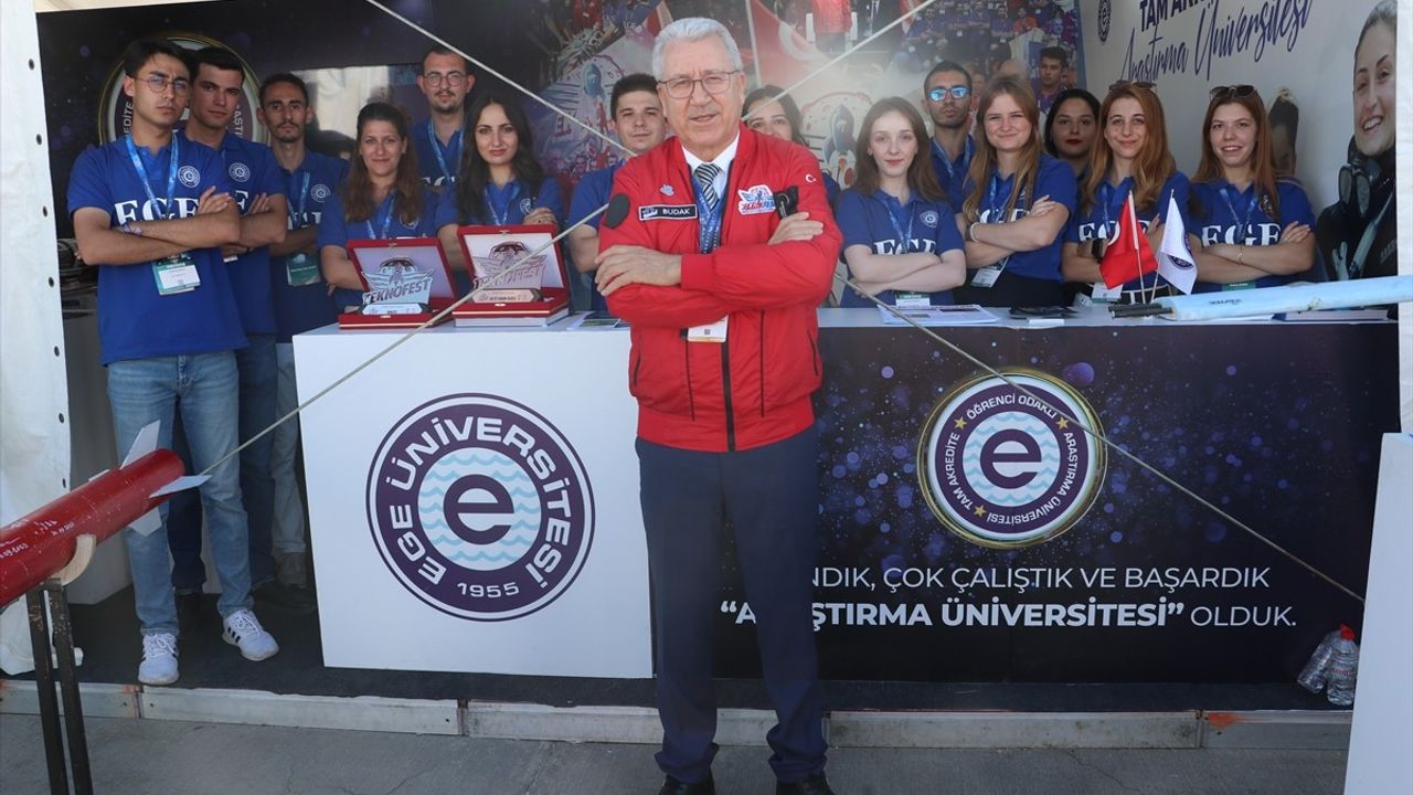 Ege Üniversitesi Rektörü TEKNOFEST Adana'da