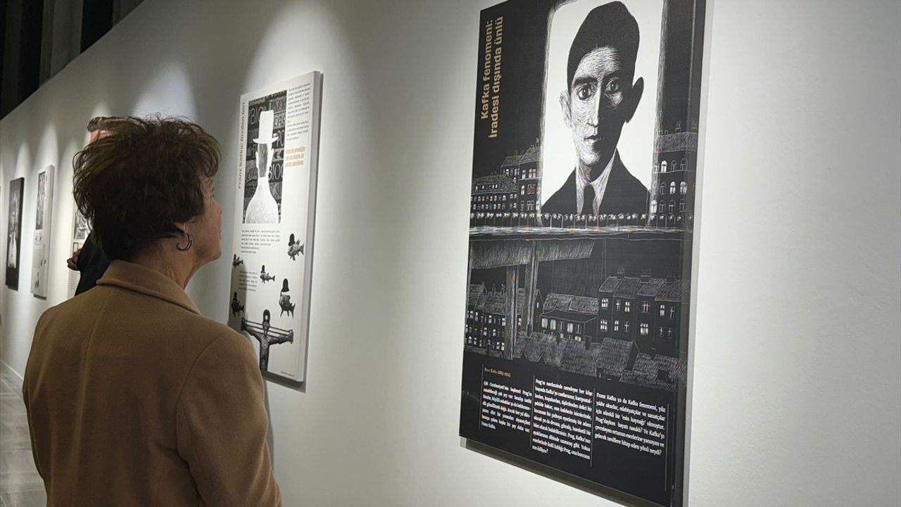 Franz Kafka'nın Eserleri Beyoğlu'nda Sergileniyor