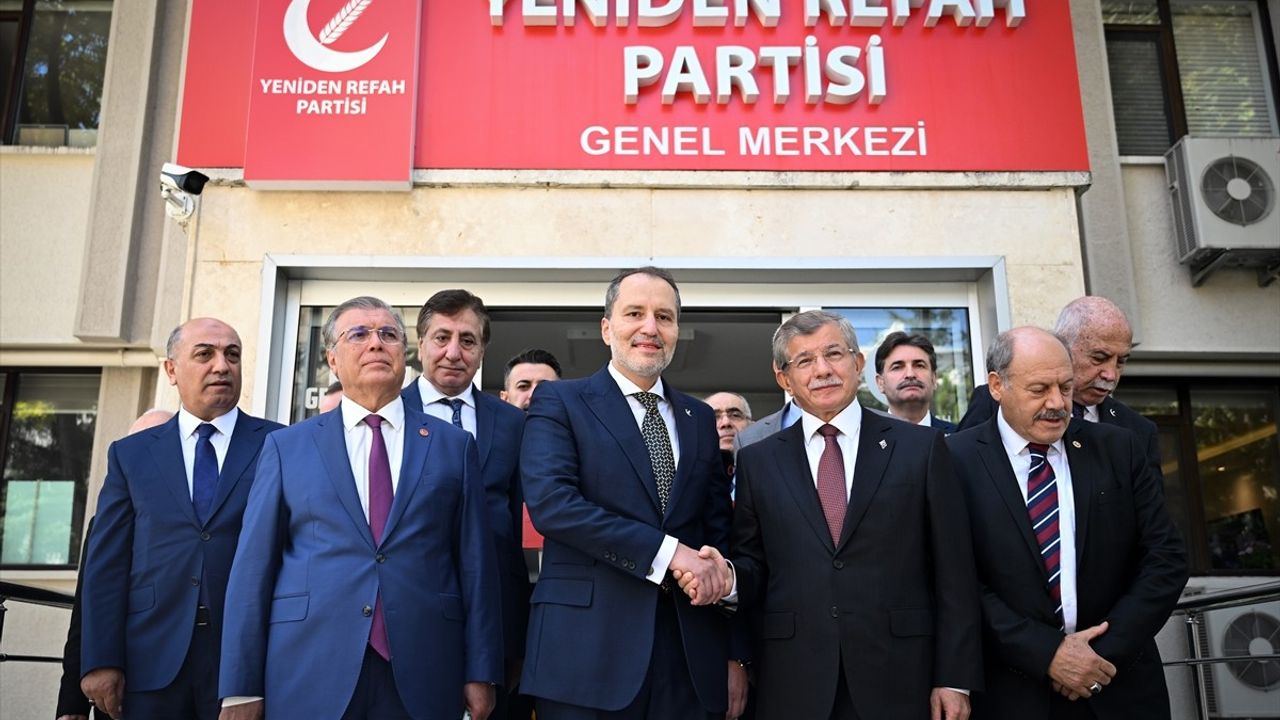 Gelecek ve Yeniden Refah Partisi Liderlerinden Önemli Görüşme