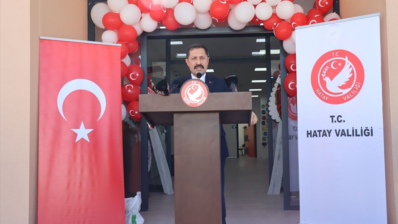 Hatay'da Yeni Bir Umut: Çakı İlkokulu Açıldı