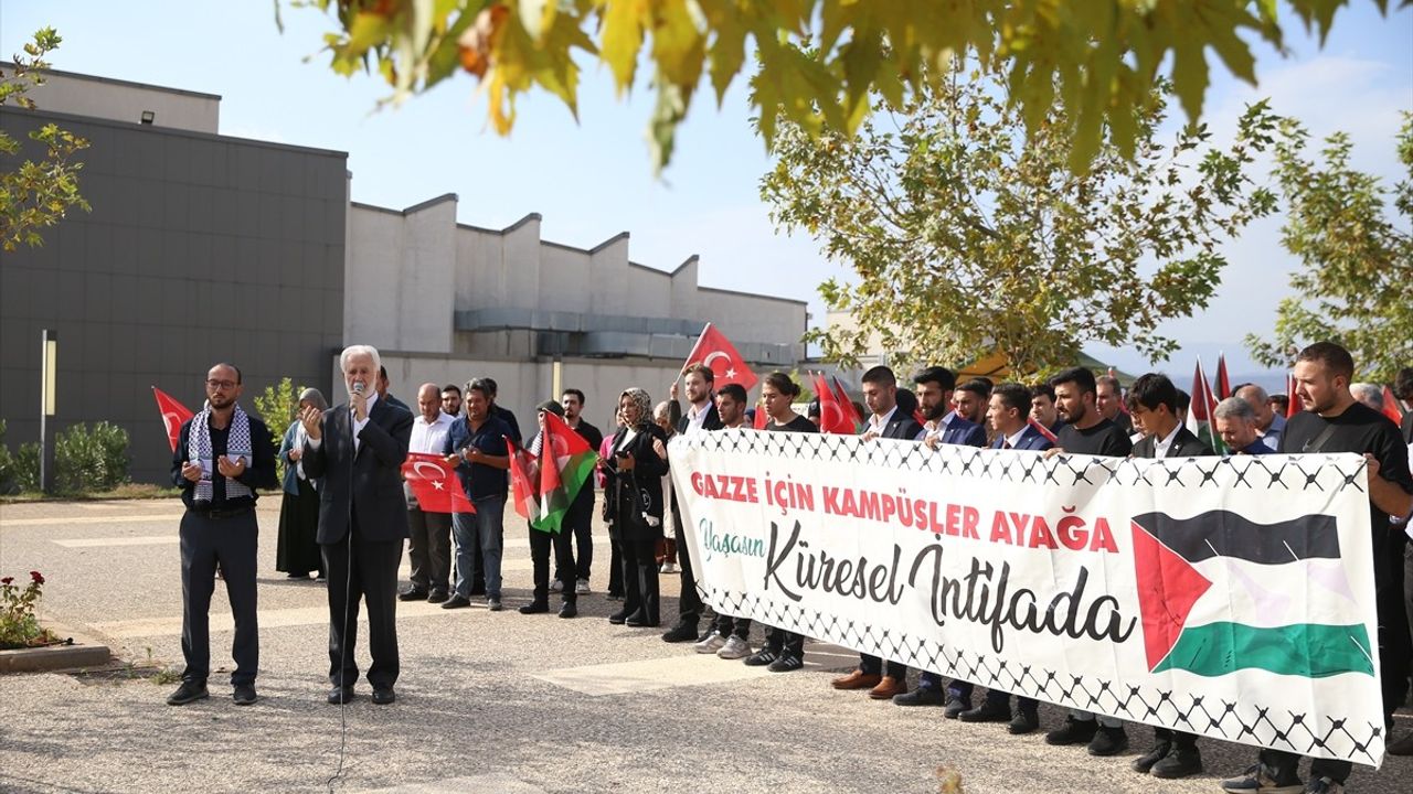 Kahramanmaraş, Malatya ve Şanlıurfa'da Filistin'e Destek Gösterileri