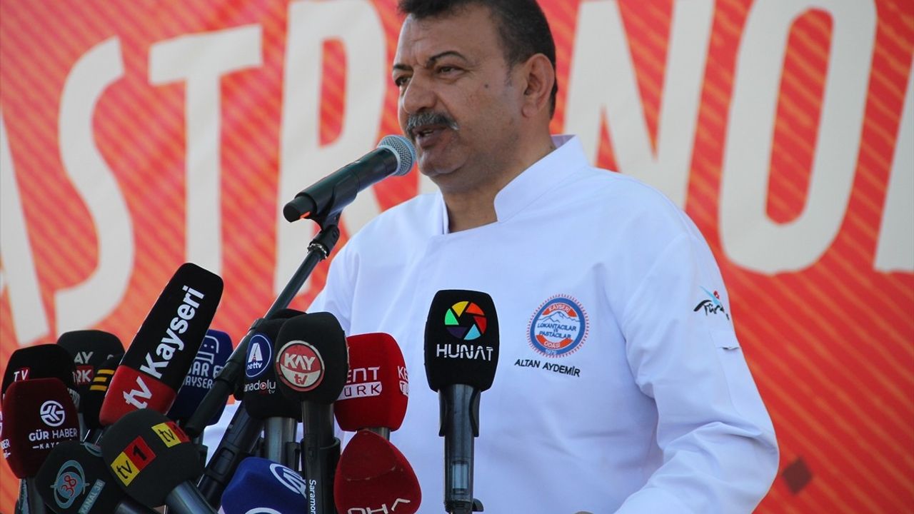 Kayseri'de İkinci Gastronomi Günleri Tüm Hızıyla Başladı