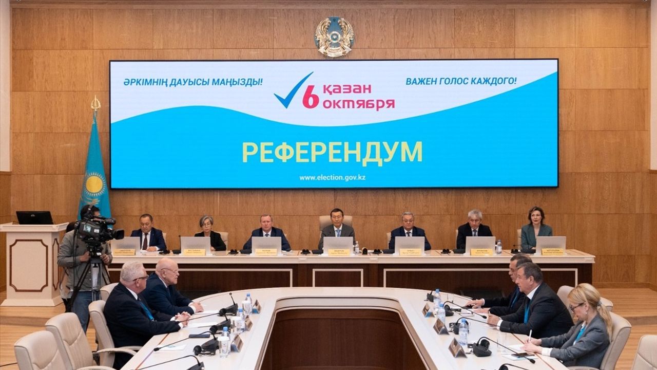 Kazakistan'da Nükleer Enerji Santrali İçin Referandum Sonuçları Açıklandı