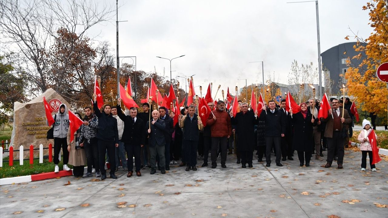 Kırgızistan'da Türkiye Cumhuriyeti'nin 101. Kuruluş Yıl Dönümü Töreni