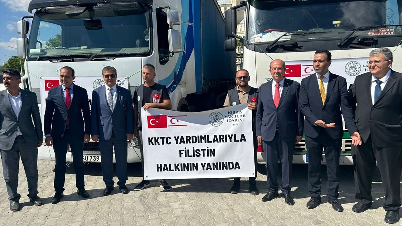 KKTC'den Gazze'ye İnsani Yardım Gönderimi